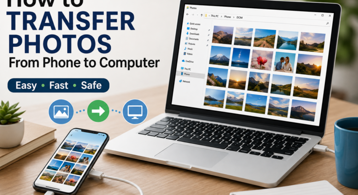 How to Transfer Photos From Phone to Computer