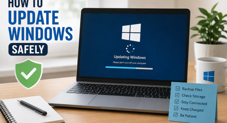 How to Update Windows Safely