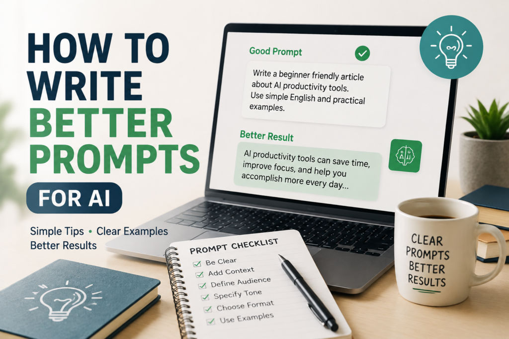 How to Write Better Prompts for AI