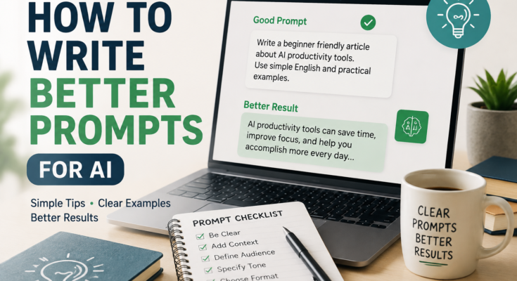 How to Write Better Prompts for AI